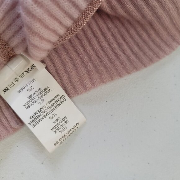 Tonet Wool/ silk with metallic fiber accent  Pullover - Picture 3 of 5